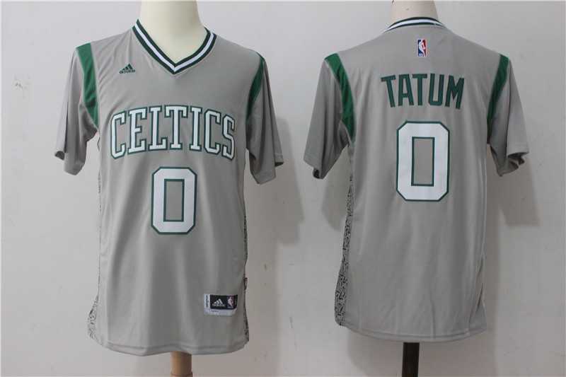 Boston Celtics #0 Jayson Tatum Gray Pride Swingman Jersey,We sell and wholesale Boston Celtics #0 Jayson Tatum Gray Pride Swingman Jersey on line form chian!